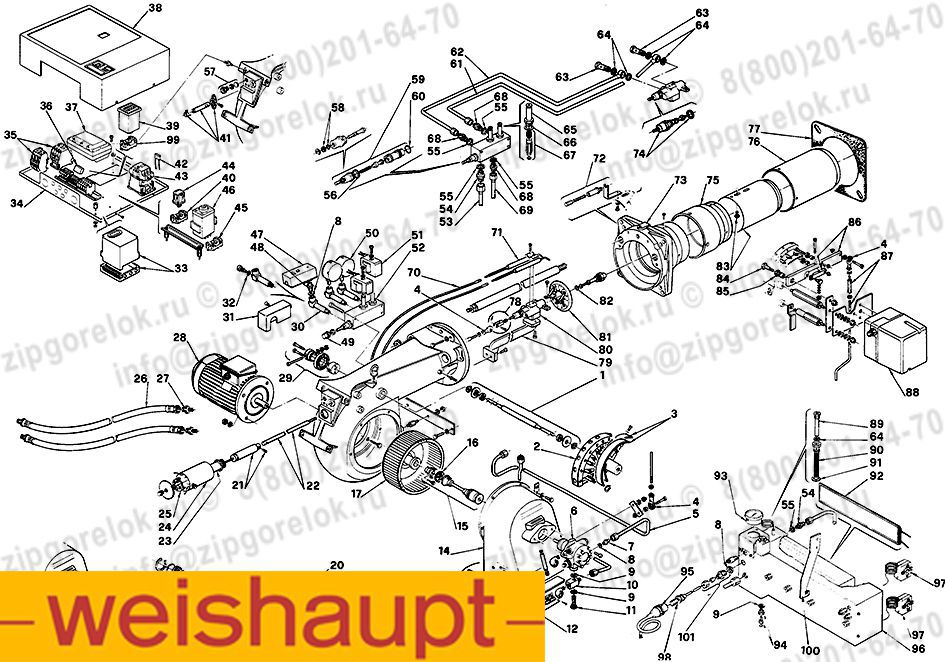 weishaupt-logo8 Описание товара Автомат горения LAE 1  220-240V 60HZ, арт. 600112 (We600112), Weishaupt (Вайсхаупт) - Задать вопрос